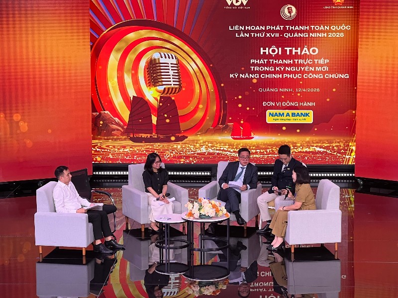 Hội thảo “Phát thanh trực tiếp trong kỷ nguyên mới - Kỹ năng chinh phục công chúng"