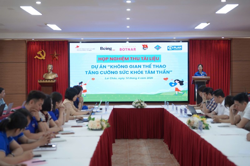 Họp nghiệm thu tài liệu Dự án “Không gian thể thao tăng cường sức khỏe tâm thần”