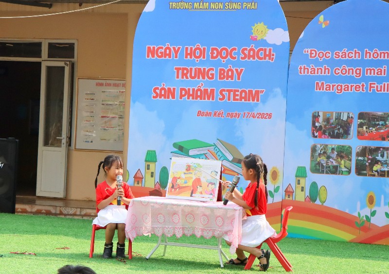 Ngày hội đọc sách và trưng bày sản phẩm STEAM