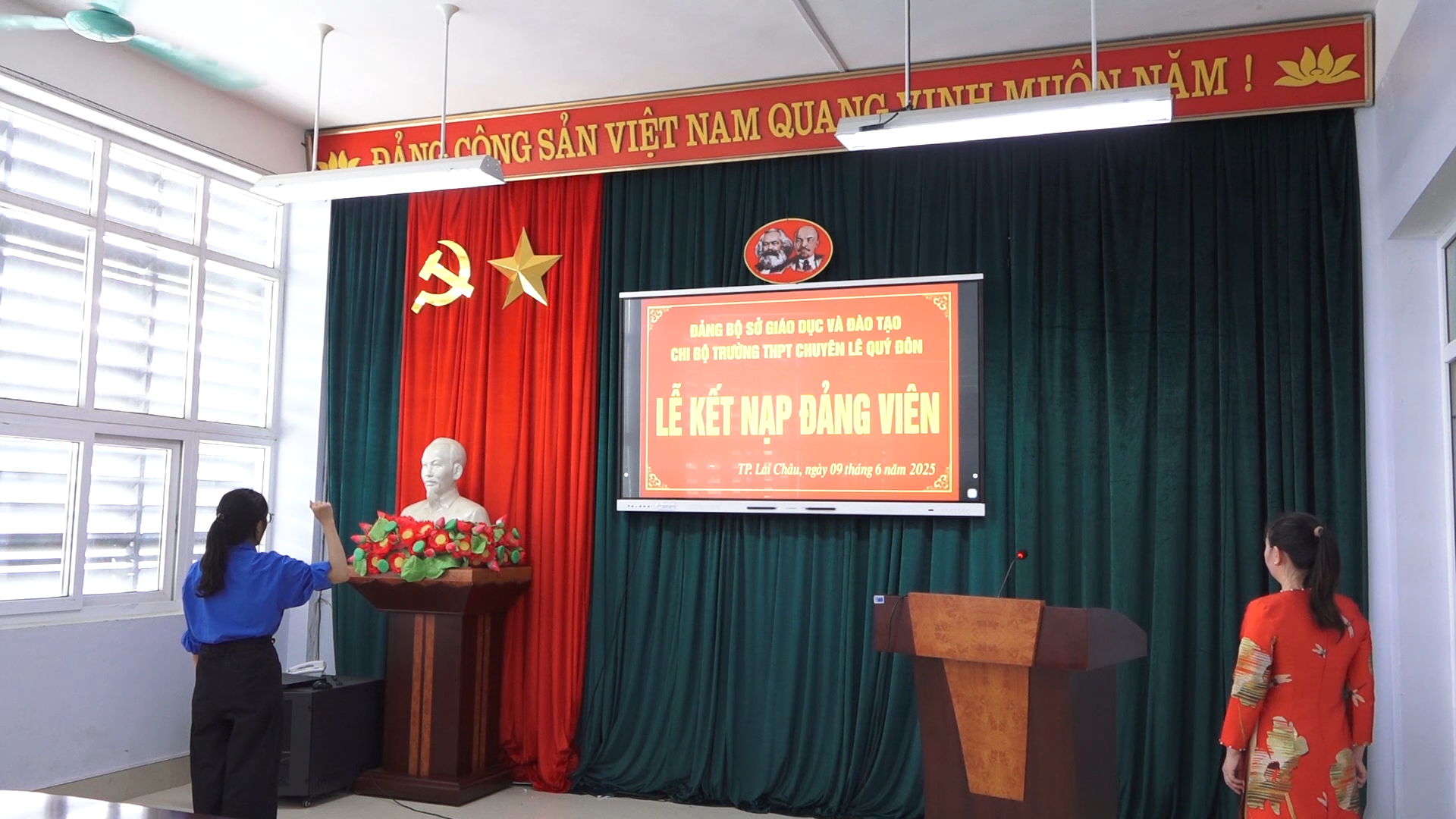 Trọn lời thề trước Đảng