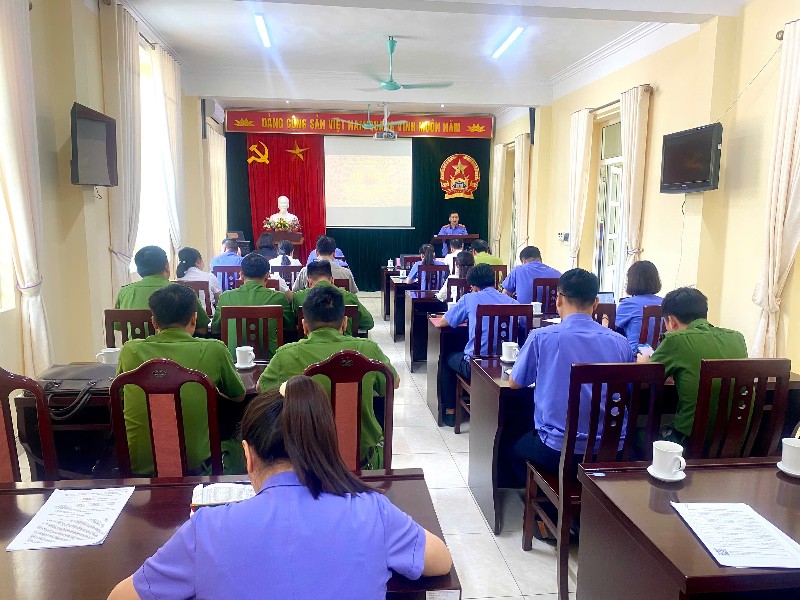 Hội nghị giao ban liên ngành tố tụng năm 2026