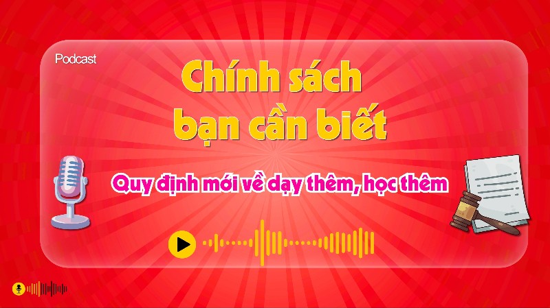 Quy định mới về dạy thêm, học thêm