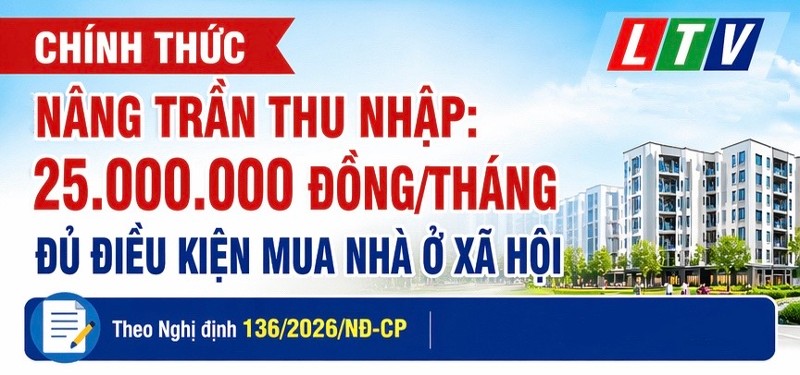 Chính thức nâng trần: Thu nhập 25 triệu/tháng đủ điều kiện mua nhà ở xã hội