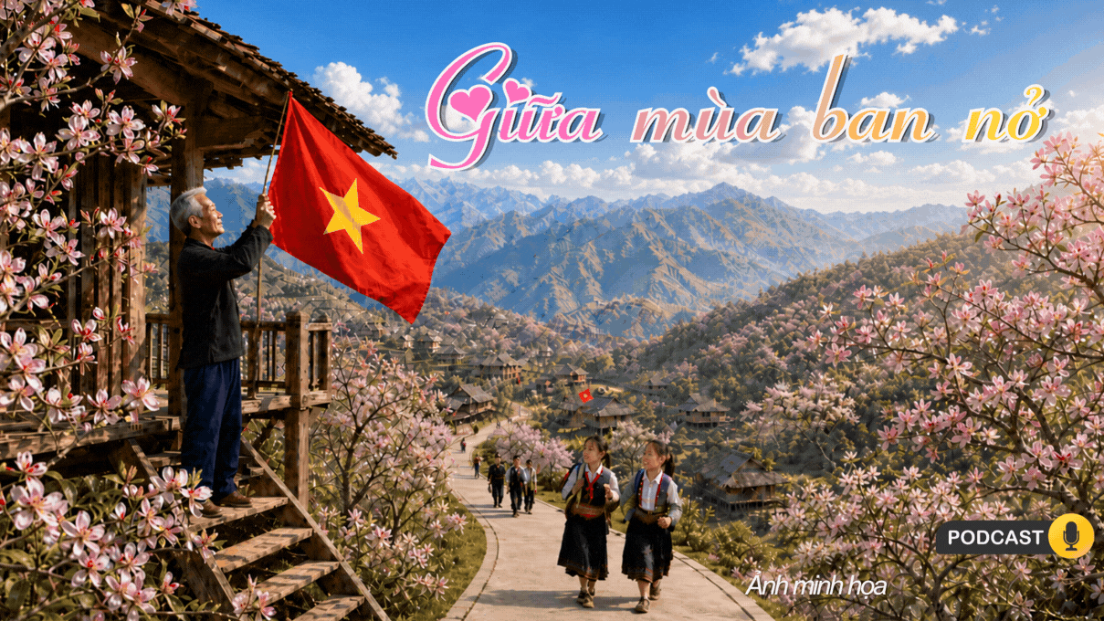 Giữa mùa ban nở