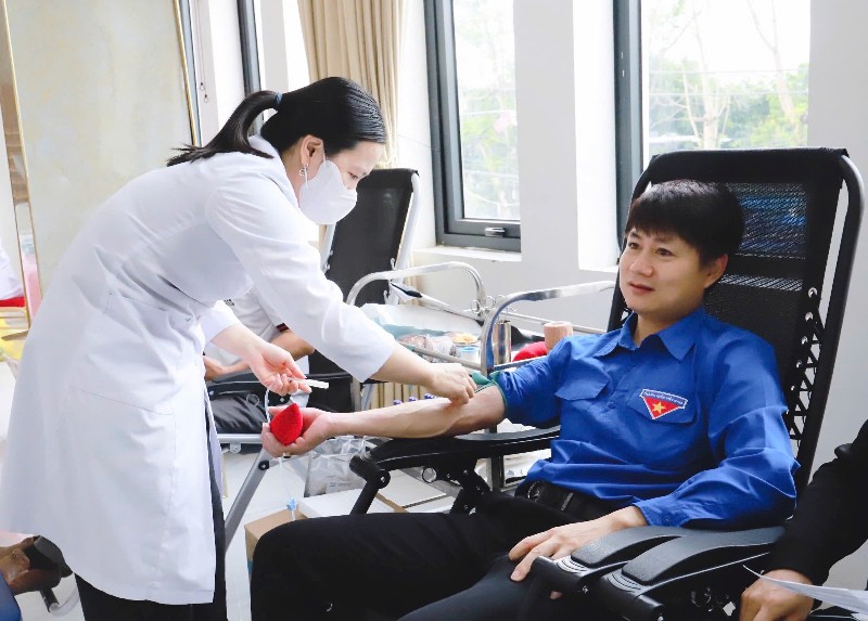 Ngày hội hiến máu tình nguyện xã Tân Uyên năm 2026