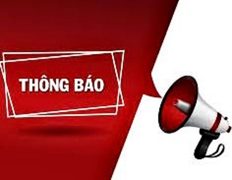 Thông báo về việc xử lý phương tiện vi phạm trật tự an toàn giao thông
