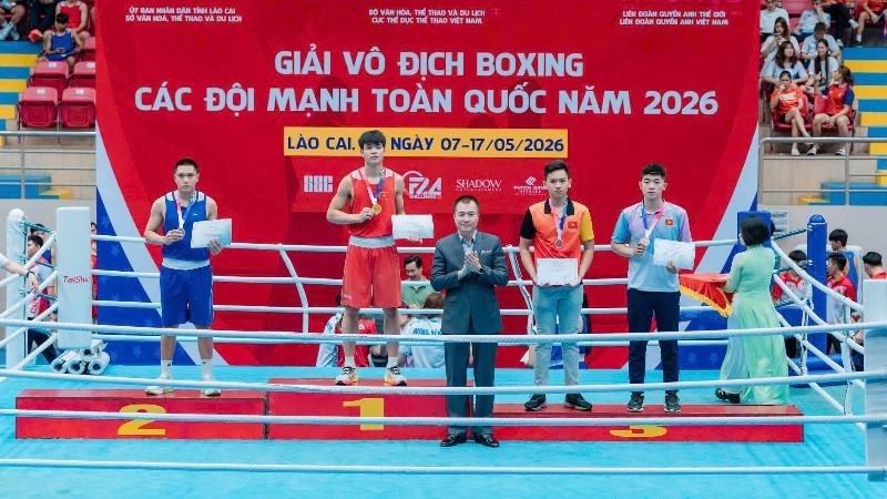 Vận động viên Lai Châu Lò Mạnh Trường được vào Đội tuyển Boxing Việt Nam tham dự Giải vô địch Boxing U19-U23 châu Á