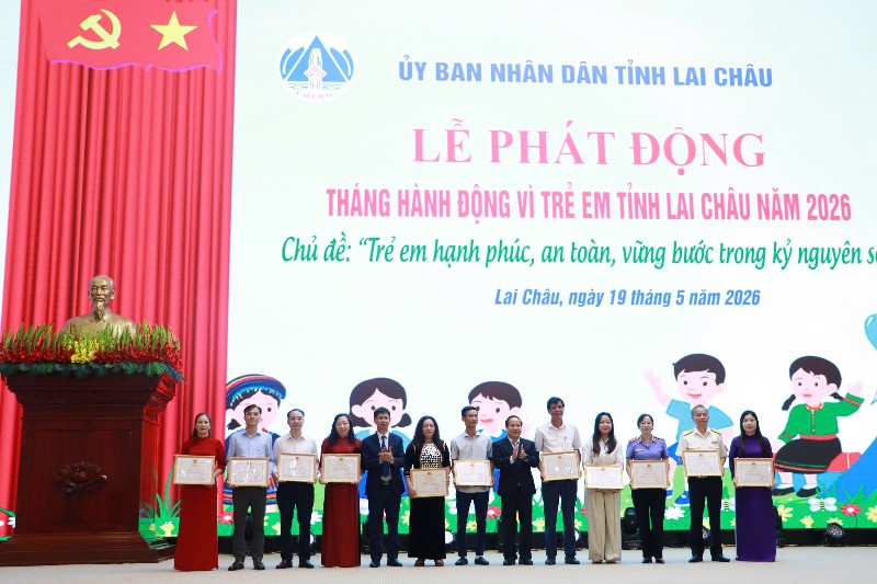 Lễ phát động tháng hành động vì trẻ em năm 2026