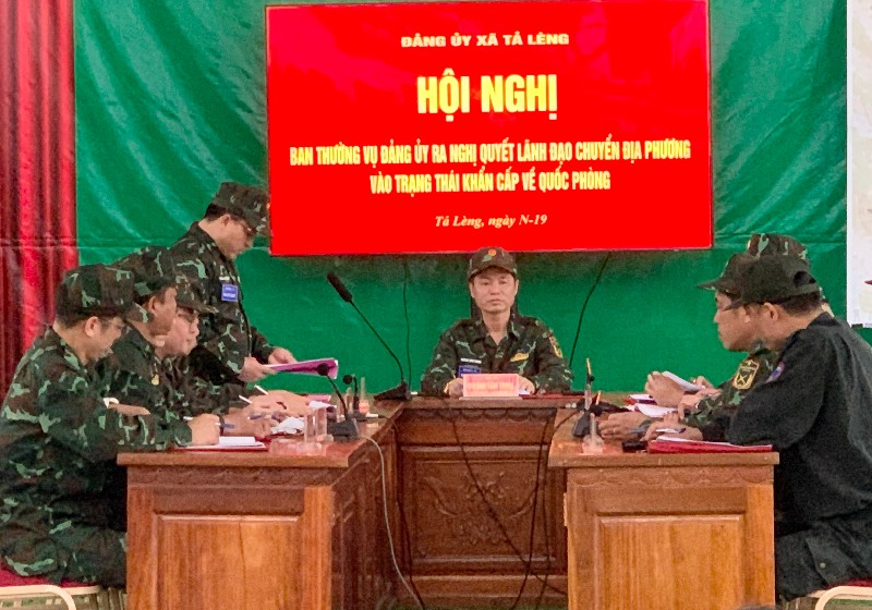 Khai mạc diễn tập tác chiến xã Tả Lèng trong khu vực phòng thủ năm 2026