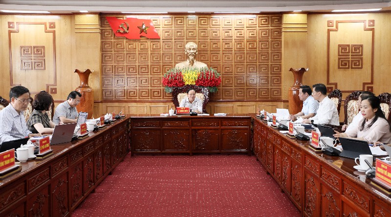 Ban Thường vụ Tỉnh uỷ họp quyết định nhiều nội dung quan trọng