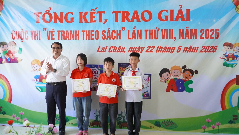 Trao giải Cuộc thi “Vẽ tranh theo sách” lần thứ VIII năm 2026