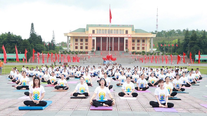 Chương trình chào mừng Ngày Quốc tế Yoga năm 2026 tại tỉnh Lai Châu