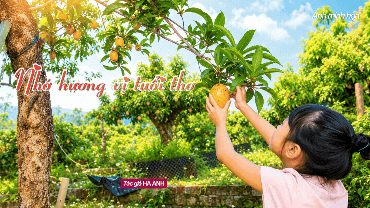 Nhớ hương vị tuổi thơ