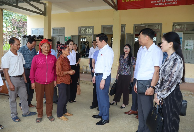 Đoàn Đại biểu HĐND hai cấp tiếp xúc cử tri tại phường Đoàn Kết