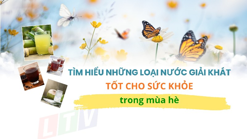 Tìm hiểu những loại nước giải khát tốt cho sức khỏe trong mùa hè