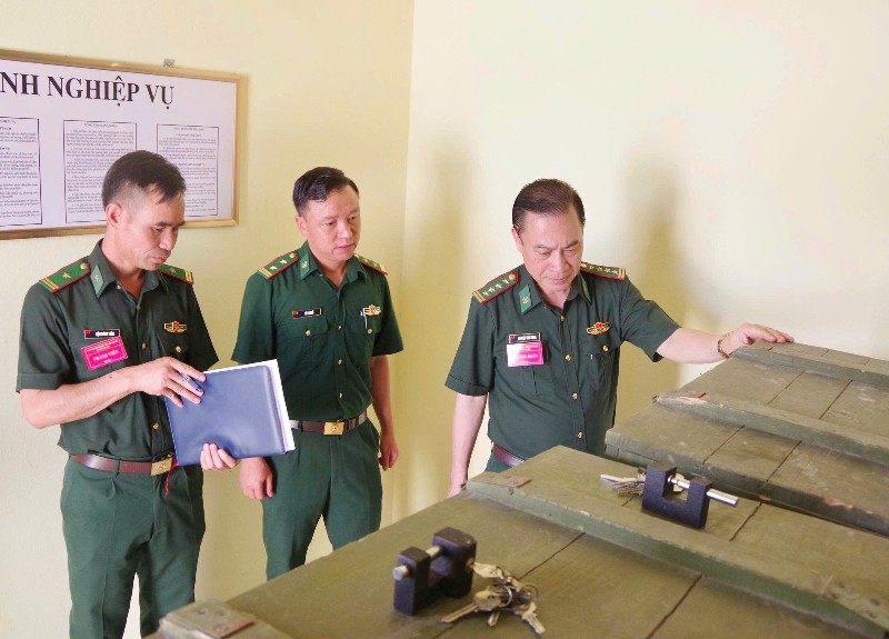Kiểm tra toàn diện công tác biên phòng 6 tháng đầu năm 2026