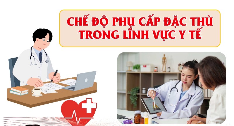 Chế độ phụ cấp đặc thù trong lĩnh vực y tế