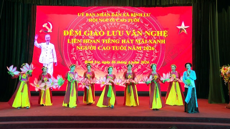 Giao lưu văn nghệ người cao tuổi xã Bình Lư lần thứ I, năm 2026