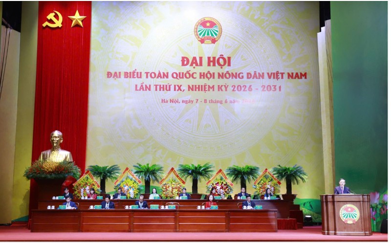 Khai mạc Đại hội đại biểu toàn quốc Hội Nông dân Việt Nam lần thứ IX