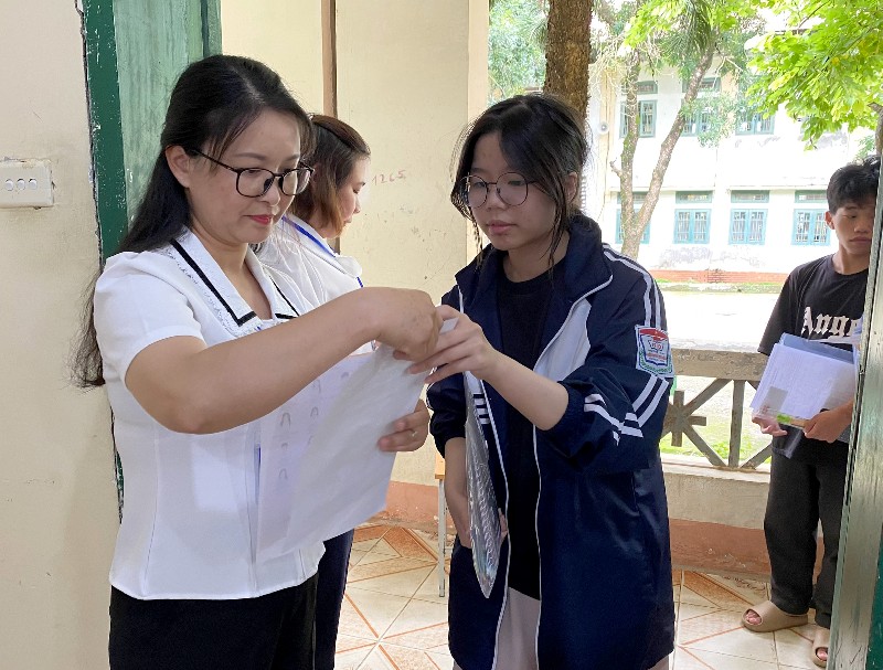 Gần 4.500 thí sinh Lai Châu vượt "cửa ải" môn toán
