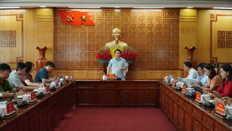 Họp Ban Chỉ đạo Phát triển văn hóa tỉnh Lai Châu