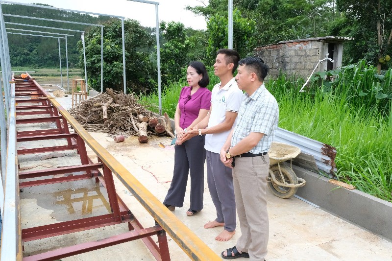 Khảo sát mô hình kinh tế tập thể tại xã Bình Lư