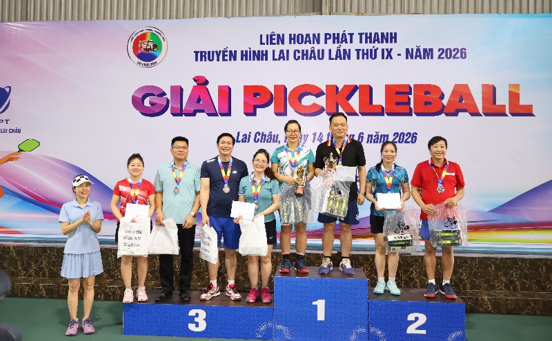 Giải Pickleball Liên hoan Phát thanh, Truyền hình Lai Châu lần thứ IX