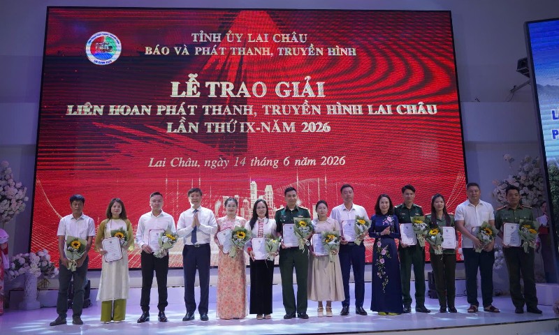 Lễ trao giải Liên hoan Phát thanh, Truyền hình Lai Châu lần thứ IX năm 2026