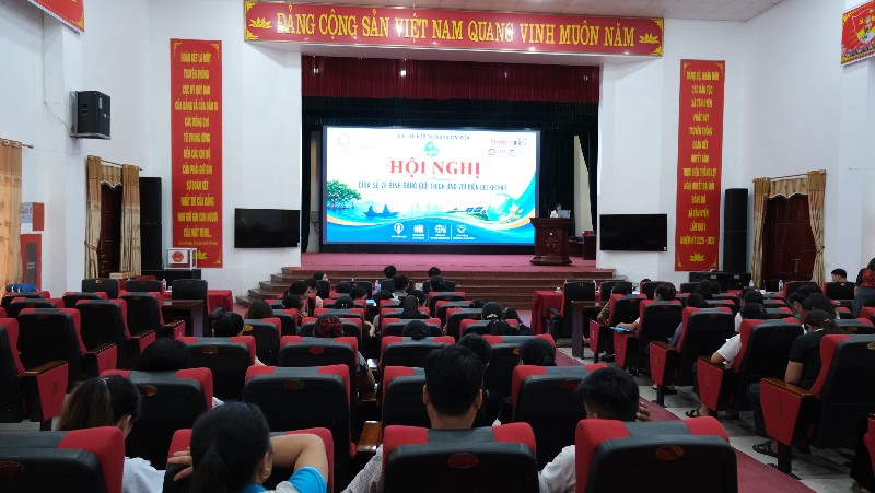 Hội nghị chia sẻ về bình đẳng giới trong thích ứng với biến đổi khí hậu tại xã Tân Uyên 