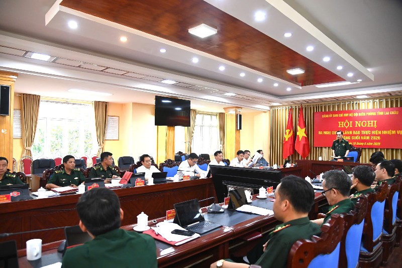 Củng cố quốc phòng, an ninh gắn với phát triển kinh tế - xã hội tại Lai Châu