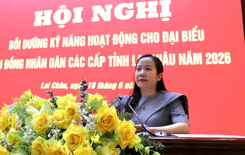 Hội nghị bồi dưỡng kỹ năng hoạt động cho đại biểu HĐND các cấp năm 2026