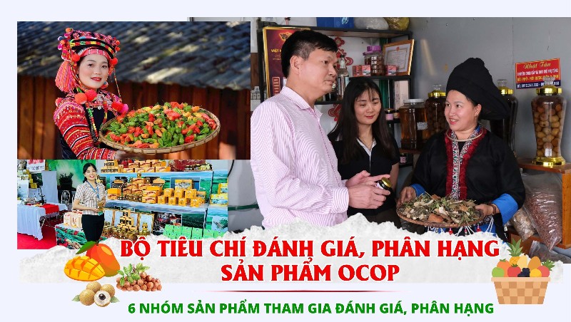 Bộ tiêu chí đánh giá, phân hạng sản phẩm OCOP