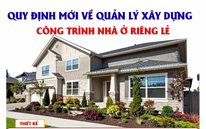 Quy định mới khi xây nhà ở riêng lẻ