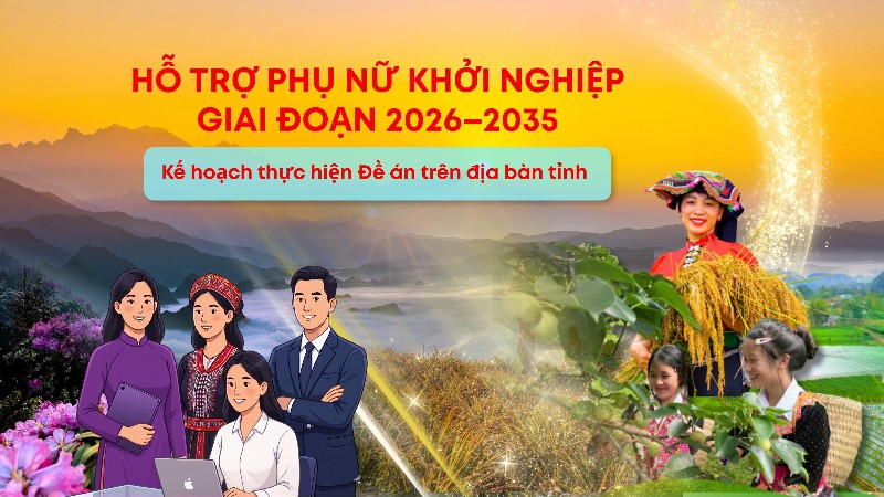 Hỗ trợ phụ nữ khởi nghiệp giai đoạn 2026 - 2035