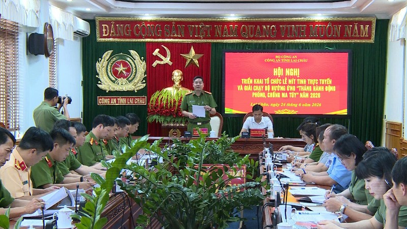 Triển khai điều kiện tổ chức Lễ mít tinh và Giải chạy hưởng ứng Tháng Hành động phòng, chống ma túy 2026