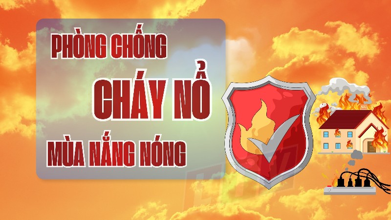 Phòng chống cháy nổ mùa nắng nóng