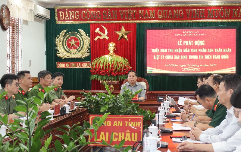 Lễ phát động triển khai cao điểm thu nhận mẫu sinh phẩm ADN thân nhân liệt sĩ chưa xác định thông tin 