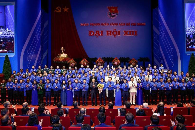 Đoàn đại biểu Lai Châu tham dự Đại hội Đoàn toàn quốc lần thứ XIII