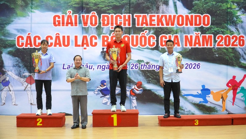 Bế mạc Giải Vô địch Taekwondo các Câu lạc bộ quốc gia năm 2026