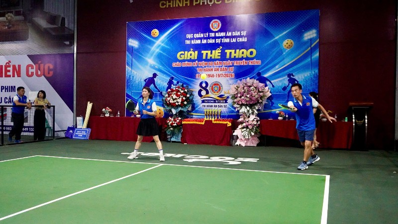 Giải thể thao chào mừng 80 năm Ngày Truyền thống Thi hành án dân sự