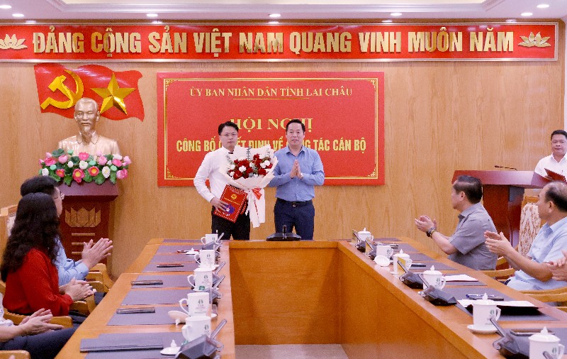 Đồng chí Hoàng Minh Hải được bổ nhiệm chức vụ Chánh văn phòng UBND tỉnh