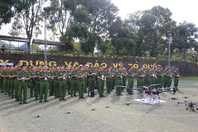 Cuộc thi “Ứng dụng máy bay không người lái trong công tác phòng, chống tội phạm và cứu nạn, cứu hộ của lực lượng công an Lai Châu” lần thứ nhất