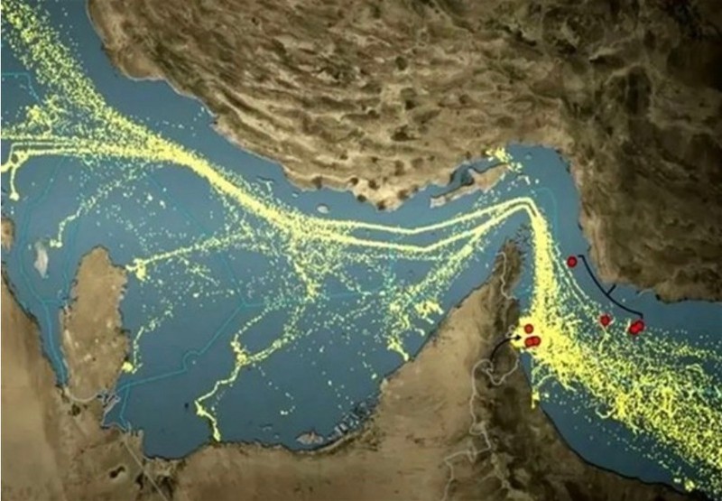Vận tải qua eo biển Hormuz gần như tê liệt do Mỹ - Iran đọ hỏa lực