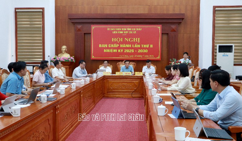 Liên minh Hợp tác xã tỉnh: Hội nghị Ban Chấp hành lần thứ II, nhiệm kỳ 2025 - 2030