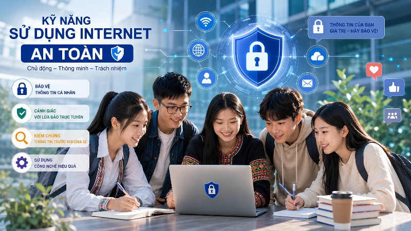 Kỹ năng sử dụng Internet an toàn 