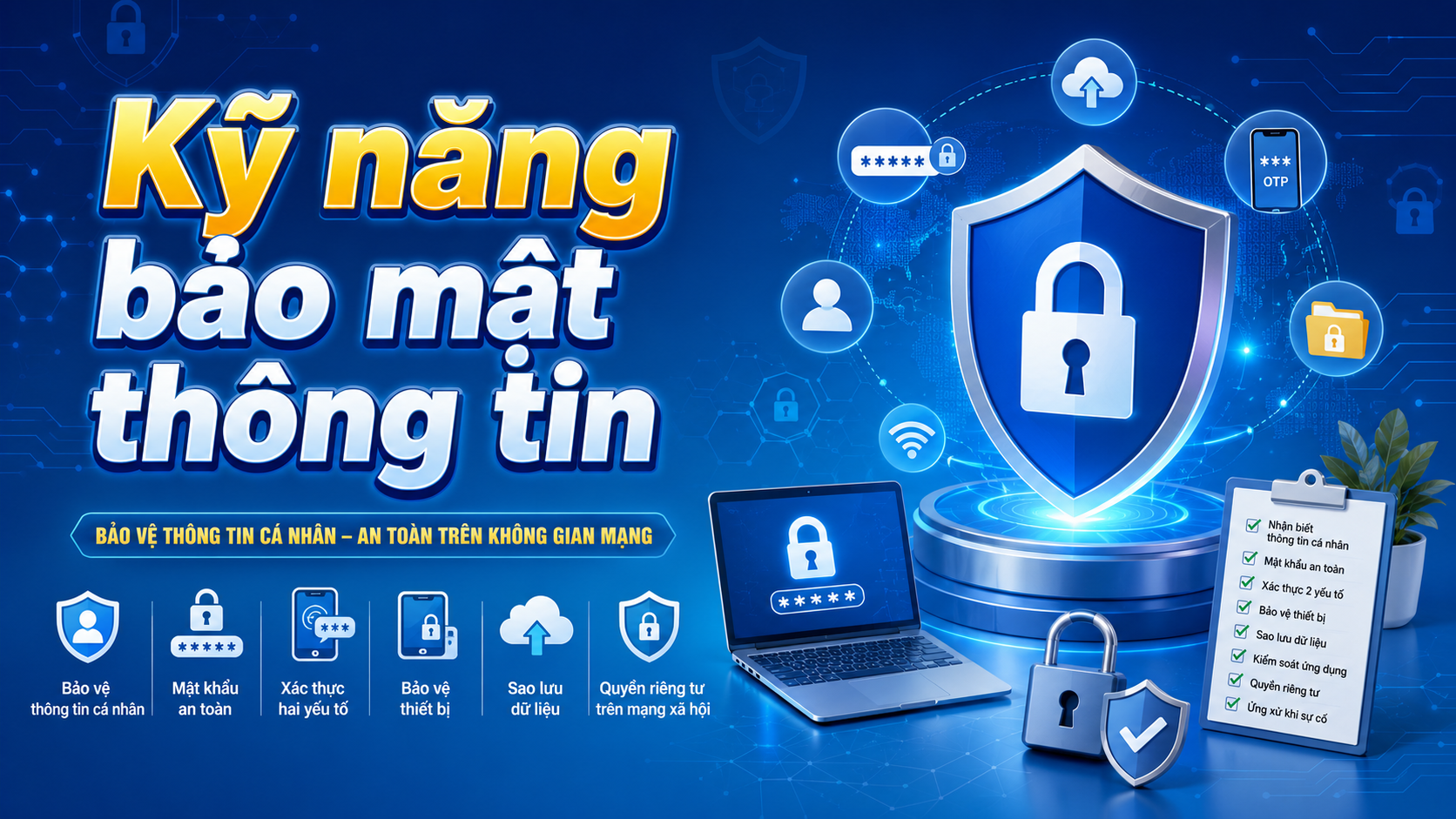 Kỹ năng bảo mật thông tin
