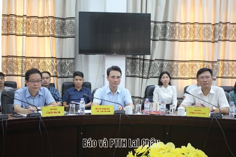 Phó Chủ tịch UBND tỉnh Hà Trọng Hải làm việc với Đoàn công tác Cơ quan Hợp tác Quốc tế Nhật Bản (JICA) 