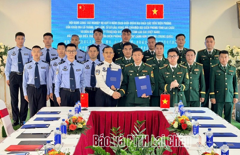 Hội đàm công tác nghiệp vụ biên phòng quý II/2026