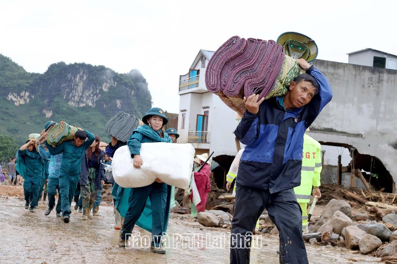 Mường Than đồng lòng vượt qua thiên tai