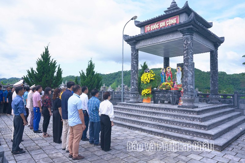 Tân Uyên: Khánh thành Dự án sửa chữa, cải tạo, nâng cấp công trình Nghĩa trang Liệt sĩ xã